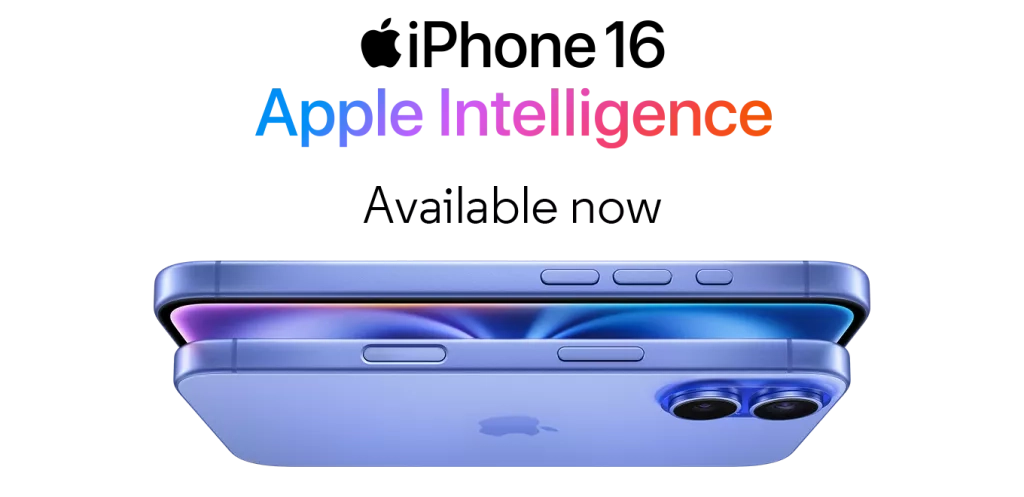Apple Intelligence Apple 16 Available Now